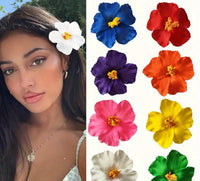 Hibiscus Charm Clip