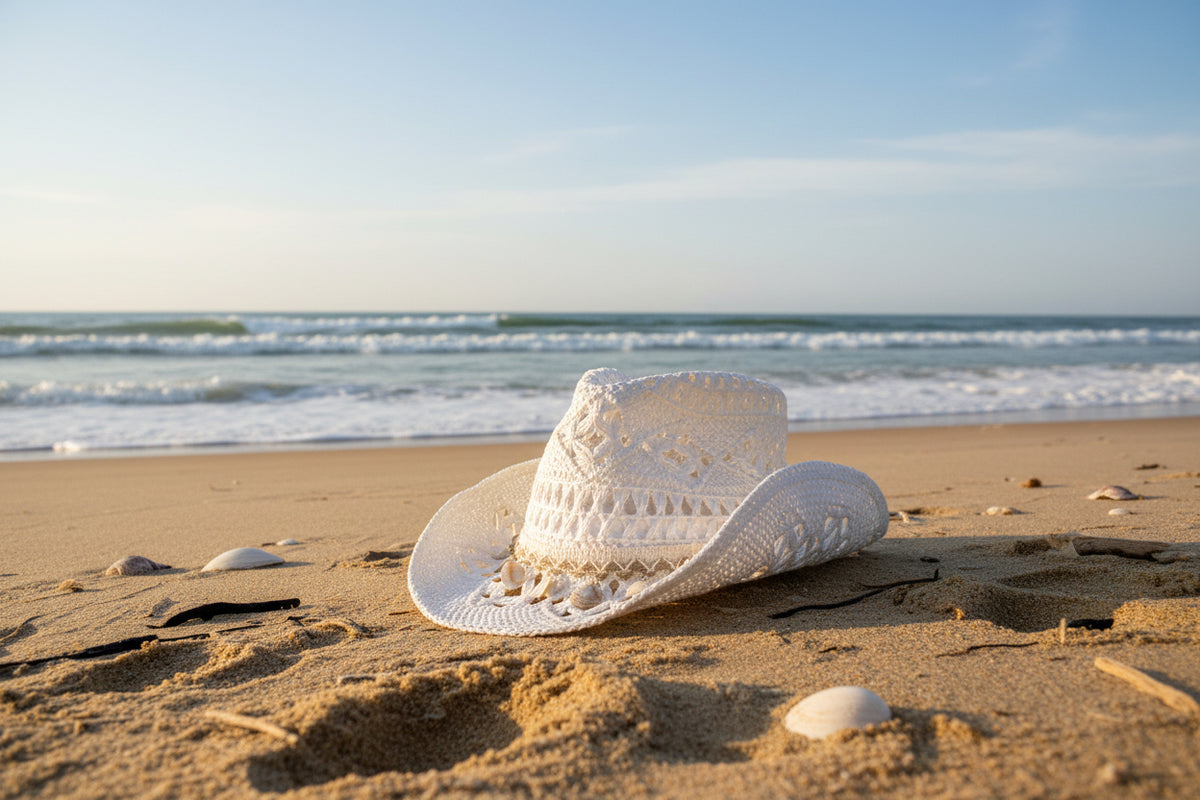 Coastal Shell Cowgirl Hat