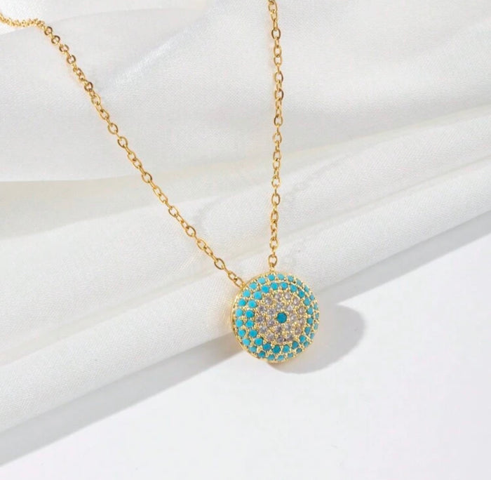 Celeste Evil Eye necklace