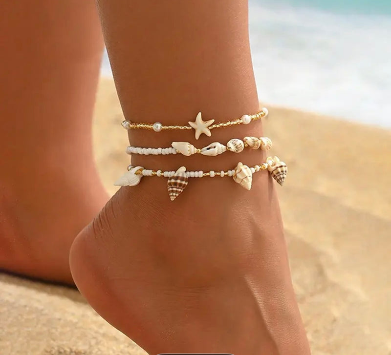 Oceana Shell Anklet