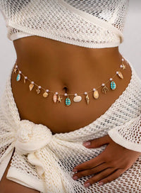 Sea Siren Charm Belly Chain