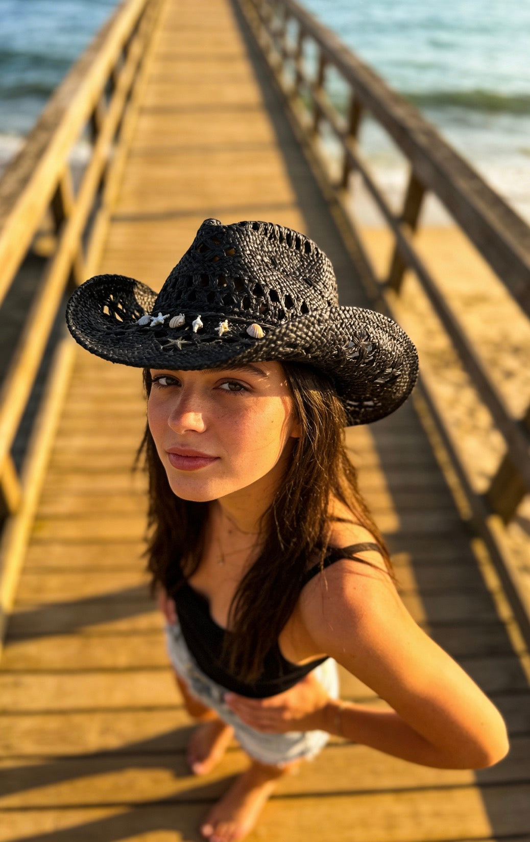 Coastal Chic Cowgirl Hat