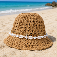Sandy Shore Crochet Bucket Hat