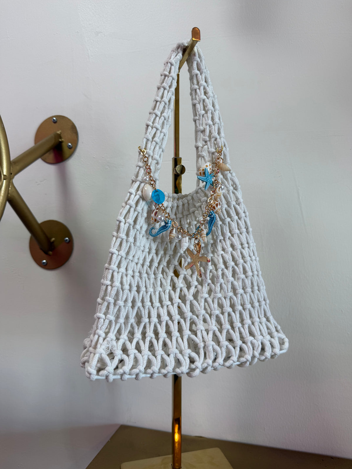 Seahorse mini tote