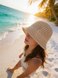Sandy Shore Crochet Hat